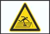Achtung Nicht trittsicheres Dach Symbol A2 (420x594mm) Produktbild-Vorschau 1