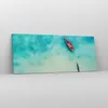 Bild auf Leinwand - Leinwandbild - Insel Boot Schiff Ozean Produktbild-Vorschau 4