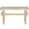 Creative Deco Holz Hocker | 38 x 19 x 21 cm | Tritthocker Produktbild-Vorschau 2