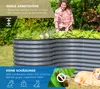 Westmann Grow Faster L Metall Hochbeet L-Form Wellblech in Produktbild-Vorschau 5