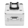 Kosmetikkoffer Silber Trolley 40L Schminkkoffer Aluminium Produktbild-Vorschau 2
