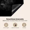 KitchenYeah© Herdabdeckplatte Leopard - Augen - Schwarz , Produktbild-Vorschau 5