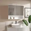 HAJDUK FURNITURE Blanc 78x70 cm Armoire de Salle de Bain à Voir les images du produit 1
