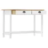 vidaXL Konsolentisch Hill mit 2 Schubladen 110x45x74 cm Produktbild-Vorschau 4