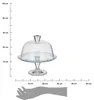 Decoratieve glazen vaas met steel, 26,4 cm Productafbeelding-voorbeeld 8