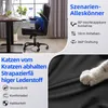 CRELIV -Ergonomischer Bürostuhl Chefsessel aus Kunstleder, Produktbild-Vorschau 8
