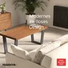 HOLZBRINK Tischbeine Trapez für Esstisch / Schreibtisch, Produktbild-Vorschau 6