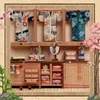 Cutebee Baukasten Cutebee Sakura O Kimono Shop CWGC223 Holz Produktbild-Vorschau 23