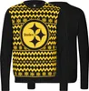 NFL Pittsburgh Steelers Ugly Sweater Big Logo 2-Color Produktbild-Vorschau 3