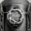 A close-up of a black safety boot with a BOA lacing system. Produktbild-Vorschau
