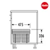 Format Einbauabfallsammler, Raumspar-Tandem, 3643141,KB Produktbild-Vorschau 5