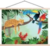 MuchoWow® Textilposter Dschungeltiere - Tukan - Jungen - Produktbild-Vorschau 1