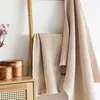 HOMLA VAFFEL Handtuch, beige, 100x150 cm Produktbild-Vorschau 3