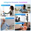 Collage of lifestyle images showcasing various uses of a phone accessory. Produktbild-Vorschau