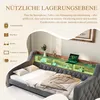MODFU Lit Gigogne 90x190 cm - Convertible avec Rangement Voir les images du produit 8