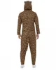 Tiger Onesie Uni als Tierkostüm mit Reißverschluss für Produktbild-Vorschau 3