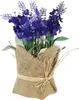 Fiori artificiali di violette in vaso 17cm colorati, 1 Anteprima dell’immagine prodotto 10