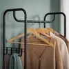 VASAGLE, appendiabiti, porta abiti, con ripiano per scarpe, Anteprima dell’immagine prodotto 3