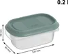 Rotho Frischhaltedosen Set Elements - Vorratsdosen Behälter Produktbild-Vorschau 11