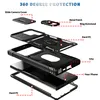 An exploded view diagram of a phone case, showing its layers and components. Produktbild-Vorschau