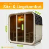 Artsauna Cube Fasssauna Fjora L für 6 Personen, mit 9kW Produktbild-Vorschau 6
