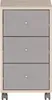 Möbelpartner Rollcontainer Pigeon | HxBxT 59,7x32,6x39cm | Produktbild-Vorschau 1