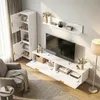 HOMCOM Wohnwand Wohnzimmer mit Wandregal und Produktbild-Vorschau 9