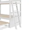 Flieks Hochbett mit Ausziehbarem Bett und 3 Schubladen, Produktbild-Vorschau 5