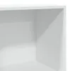 vidaXL Bibliothèque blanche 60x30x114 cm Bois composite Voir les images du produit 7