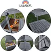 Ladanas® Sandkasten Holz- IMPRÄGNIERT -140 x 140 cm Produktbild-Vorschau 4