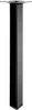 Hettich Tischbein 30 x 2,5 x 2,5 cm Stahl schwarz - 1 Stück Produktbild-Vorschau 1