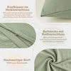 Blumtal Musselin Bettwäsche 135x200 cm - Bettbezug 135 x Produktbild-Vorschau 4