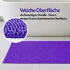 Badmat Chenille, 60x90 cm, paars Productafbeelding-voorbeeld 5