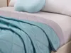 Kühlende Sommerdecke ELARIA, türkis, Größe: 200 x 220 cm Produktbild-Vorschau 3