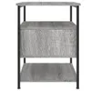 vidaXL Table de nuit Gris Chêne Sonoma 40x42x56 cm Bois Voir les images du produit 7