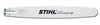 Guide de tronçonneuse ROLLOMATIC STIHL 30030005213  E- 3/8" Voir les images du produit 1