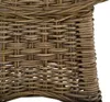KRINES HOME Podnóżek z zakrzywioną półką, Solidny stołek / Podgląd zdjęcia produktu 5