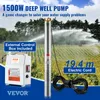 Pompa sommergibile per pozzi profondi VEVOR, 1500 W, 230 V, Anteprima dell’immagine prodotto 2