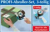 Abroller Inkl. 2 Rollen Klebeband Handabroller Profi Produktbild-Vorschau 3