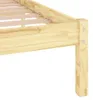 vidaXL Letto in legno di pino massiccio 160x200 cm Anteprima dell’immagine prodotto 6
