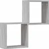 Two cube-shaped shelves are shown against a white background. Anteprima dell’immagine prodotto