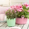 Blumentopf, Fässchen, Landhaus-Stil, Ø 15,5 cm, Farbe:rosa Produktbild-Vorschau 3