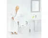 Sedile per WC RIDDER con maniglione di sicurezza Bianco 150 Anteprima dell’immagine prodotto 17