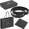 A gift set for men including a belt and wallet, presented in a gift box and shopping bag. Anteprima dell’immagine prodotto