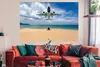 MuchoWow® Poster Strand - Meer - Flugzeuge 180x120 cm - Produktbild-Vorschau 2