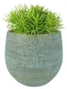 Steege Pflanztopf - moderner Look - blau - 22 x 20 cm Produktbild-Vorschau 2