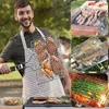 Grillguthalter Grillkorb Edelstahl faltbar Fisch Gemüse Produktbild-Vorschau 3