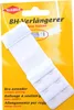 KLEIBER BH-Verlängerung Breite: 35 mm 2 Haken weiß Produktbild-Vorschau 1