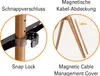 my wall HT23L - Stand de TV-Ständer für Bildschirme de 45 Produktbild-Vorschau 3