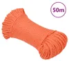 vidaXL Pracovné lano Orange 6 mm 50 m polypropylén Náhľad obrázku produktu 6